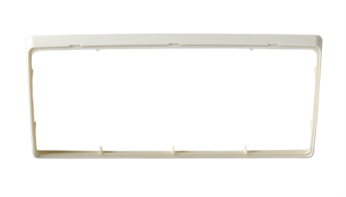 System One Trim Plate - White