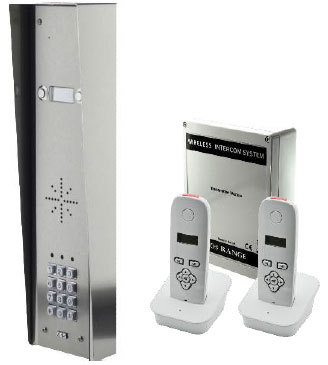 703-HSK2 DECT Wireless Intercom 2 Station Kit + Keypad