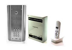 603-ASK DECT Wireless Intercom Kit with Keypad - Flush